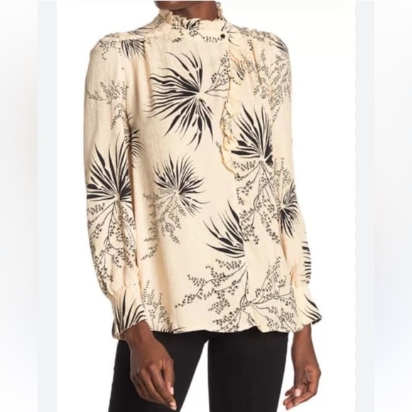 BA&SH blouse size L NWT